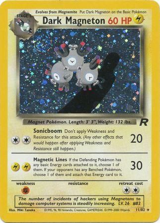 Team Rocket - 011/082 - Dark Magneton - Holo