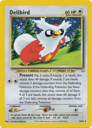 Neo Revelation - 005/064 - Delibird - Holo