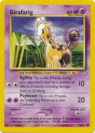 Neo Genesis - 058/111 - Girafarig