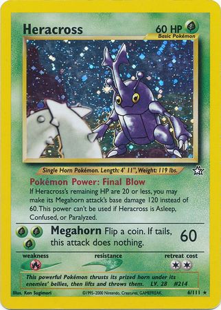 Neo Genesis - 006/111 - Heracross - Holo