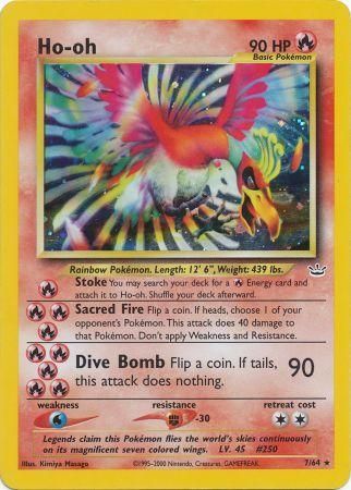 Neo Revelation - 007/064 - Ho-oh - Holo