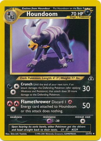 Neo Discovery - 023/075 - Houndoom