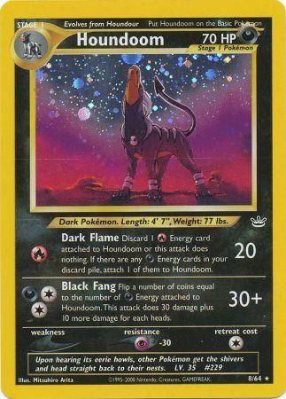 Neo Revelation - 008/064 - Houndoom - Holo