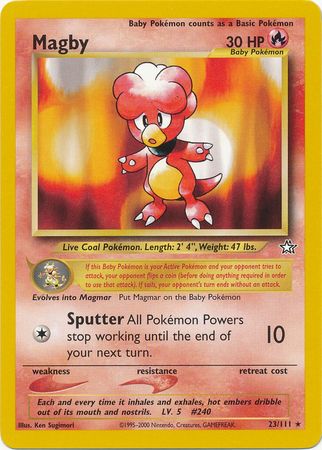 Neo Genesis - 023/111 - Magby