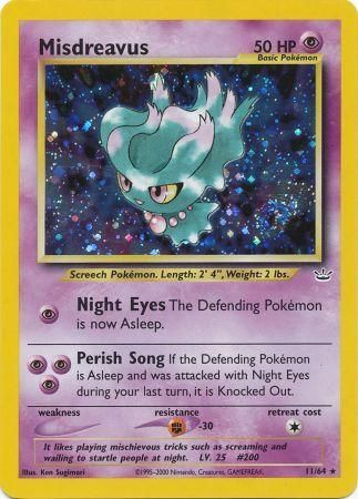 Neo Revelation - 011/064 - Misdreavus - Holo