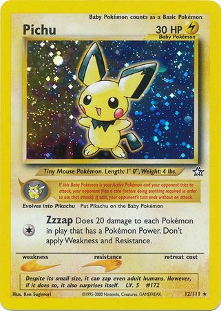 Neo Genesis - 012/111 - Pichu - Holo