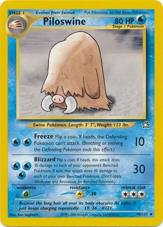 Neo Genesis - 044/111 - Piloswine