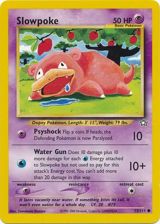 Neo Genesis - 073/111 - Slowpoke