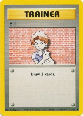 Base Set - 091/102 - Bill