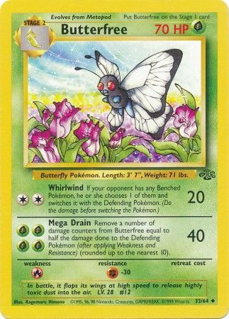 Jungle - 033/064 - Butterfree