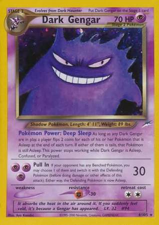 Neo Destiny - 006/105 - Dark Gengar - Holo
