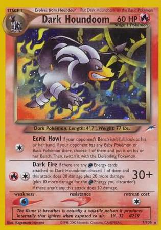 Neo Destiny - 007/105 - Dark Houndoom - Holo