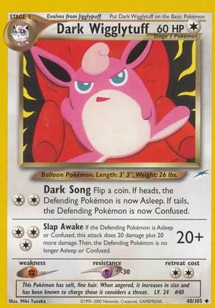 Neo Destiny - 040/105 - Dark Wigglytuff