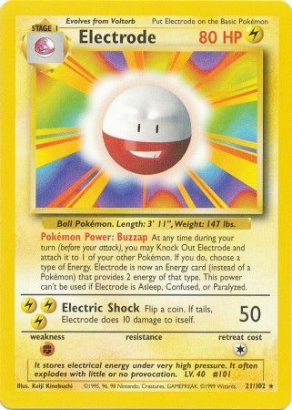 Base Set - 021/102 - Electrode