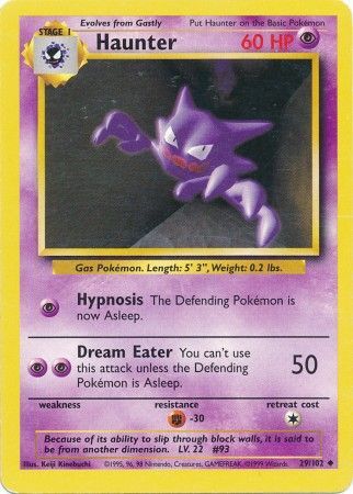 Base Set - 029/102 - Haunter