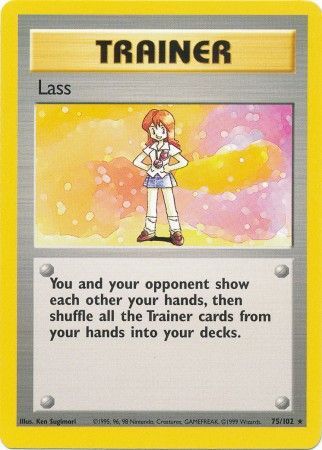 Base Set - 075/102 - Lass