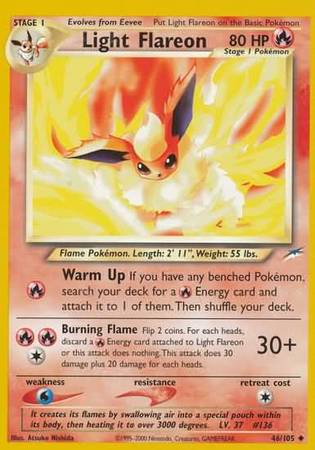 Neo Destiny - 046/105 - Light Flareon