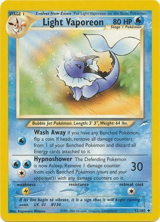 Neo Destiny - 052/105 - Light Vaporeon