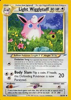 Neo Destiny - 054/105 - Light Wigglytuff