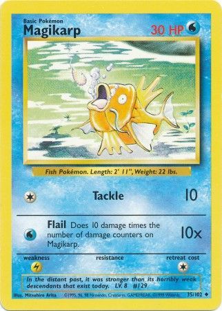 Base Set - 035/102 - Magikarp