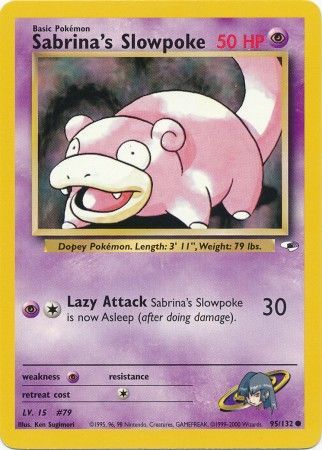 Gym Heroes - 095/132 - Sabrina's Slowpoke
