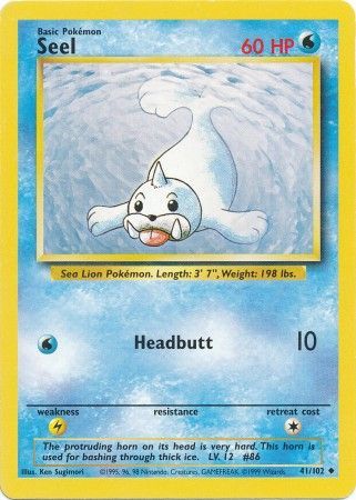 Base Set - 041/102 - Seel