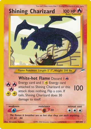 Neo Destiny - 107/105 - Shining Charizard - Holo