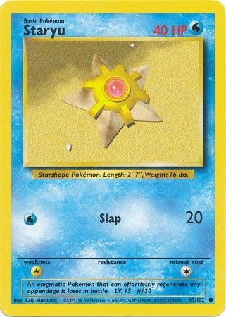 Base Set - 065/102 - Staryu