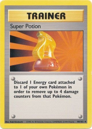 Base Set - 090/102 - Super Potion
