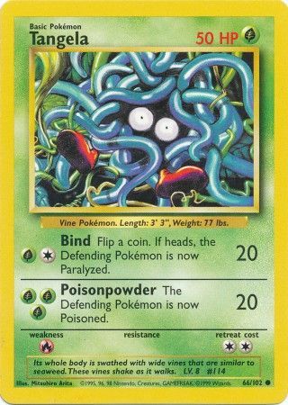 Base Set - 066/102 - Tangela