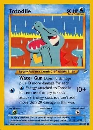 Neo Destiny - 085/105 - Totodile