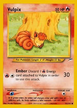 Neo Destiny - 091/105 - Vulpix