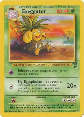 Base Set 2 - 039/130 - Exeggutor