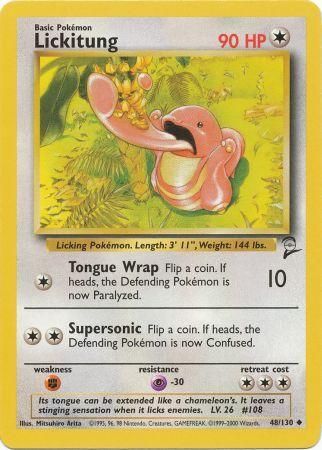 Base Set 2 - 048/130 - Lickitung