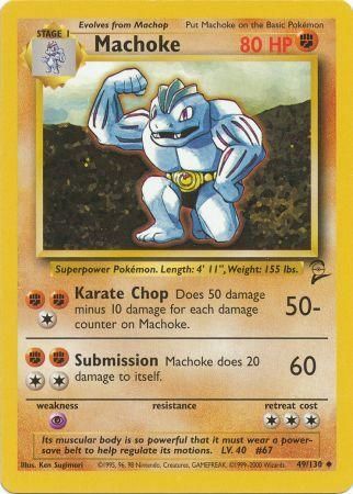 Base Set 2 - 049/130 - Machoke