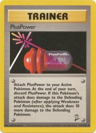 Base Set 2 - 113/130 - Pluspower
