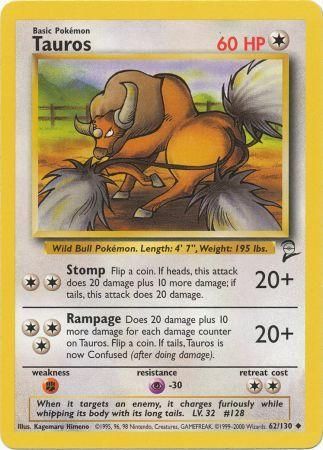 Base Set 2 - 062/130 - Tauros