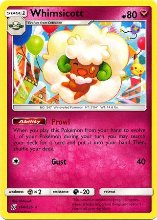Unified Minds - 144/236 - Whimsicott