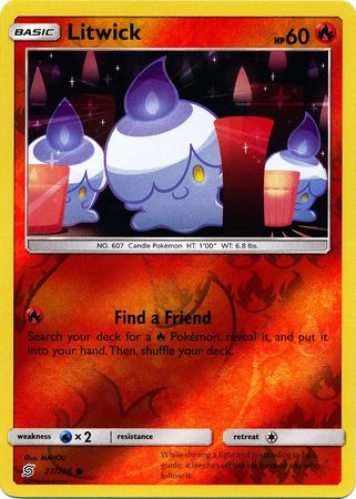 Unified Minds - 027/236 - Litwick - Reverse Holo