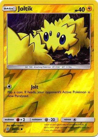 Unified Minds - 061/236 - Joltik - Reverse Holo