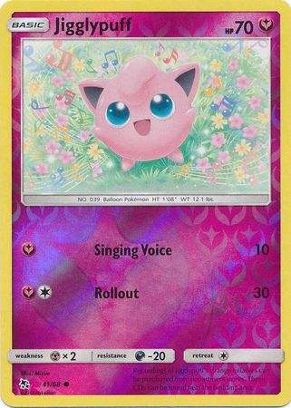 Hidden Fates - 041/068 - Jigglypuff - Reverse Holo
