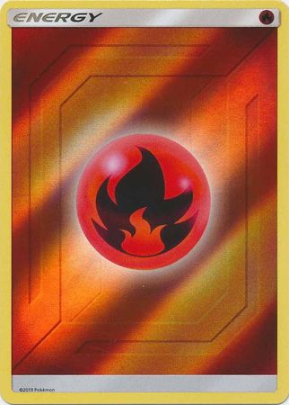 Hidden Fates - 2019 - Fire Energy (Reverse Holo)