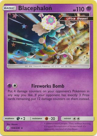 Cosmic Eclipse - 104/236 - Blacephalon - Holo