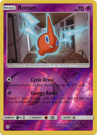 Cosmic Eclipse - 086/236 - Rotom - Reverse Holo