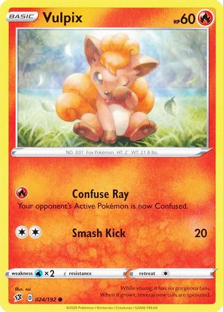 Rebel Clash - 024/192 - Vulpix