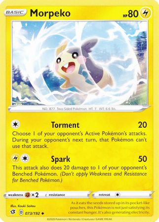 Rebel Clash - 073/192 - Morpeko