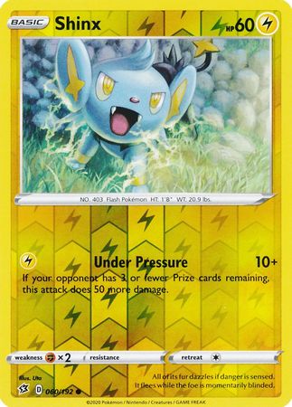 Rebel Clash - 060/192 - Shinx - Reverse Holo