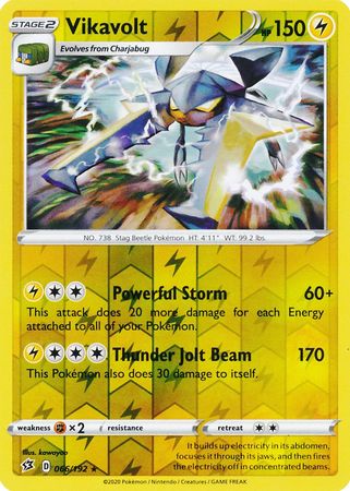 Rebel Clash - 066/192 - Vikavolt - Reverse Holo