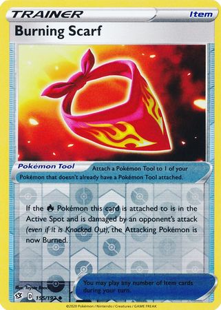 Rebel Clash - 155/192 - Burning Scarf - Reverse Holo