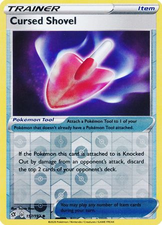 Rebel Clash - 157/192 - Cursed Shovel - Reverse Holo